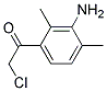 Ethanone, 1-(3-amino-2,4-dimethylphenyl)-2-chloro-(9ci)Structure,110872-57-6Structure Ethanone, 1-(3-amino-2,4-dimethylphenyl)-2-chloro-(9ci) Structure,110872-57-6Structure