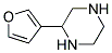 (9ci)-2-(3-呋喃)-哌嗪結(jié)構(gòu)式_111781-44-3結(jié)構(gòu)式