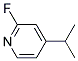 Pyridine, 2-fluoro-4-(1-methylethyl)-(9ci)Structure,111887-69-5Structure Pyridine, 2-fluoro-4-(1-methylethyl)-(9ci) Structure,111887-69-5Structure