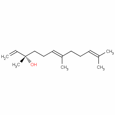 (3S)-3,7,11-trimethyldodeca-1,6,10-trien-3-olStructure,1119-38-6Structure (3S)-3,7,11-trimethyldodeca-1,6,10-trien-3-ol Structure,1119-38-6Structure