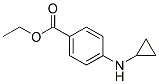 Benzoic acid, 4-(cyclopropylamino)-, ethyl ester (9ci) Structure,112033-48-4Structure