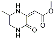 Acetic acid, (6-methyl-3-oxopiperazinylidene)-, methyl ester (9ci)Structure,112083-52-0Structure Acetic acid, (6-methyl-3-oxopiperazinylidene)-, methyl ester (9ci) Structure,112083-52-0Structure
