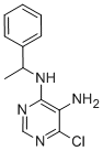 6-Chloro-n4-(1-phenyl-ethyl)-pyrimidine-4,5-diamineStructure,112088-62-7Structure 6-Chloro-n4-(1-phenyl-ethyl)-pyrimidine-4,5-diamine Structure,112088-62-7Structure