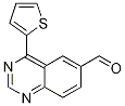 4-(Thiophen-2-yl)quinazoline-6-carbaldehydeStructure,1121529-14-3Structure 4-(Thiophen-2-yl)quinazoline-6-carbaldehyde Structure,1121529-14-3Structure