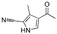 1H-pyrrole-2-carbonitrile, 4-acetyl-3-methyl-(9ci) Structure,112381-10-9Structure