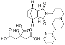 Tandospirone citrateStructure,112457-95-1Structure Tandospirone citrate Structure,112457-95-1Structure