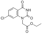 7-Chloro-3,4-dihydro-2,4-dioxo-1(2h)-quinazolineaceticacidethylesterStructure,112733-45-6Structure 7-Chloro-3,4-dihydro-2,4-dioxo-1(2h)-quinazolineaceticacidethylester Structure,112733-45-6Structure