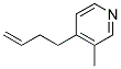 (9CI)-4-(3-丁烯)-3-甲基-吡啶結(jié)構(gòu)式_112945-09-2結(jié)構(gòu)式