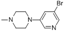 1-(5-Bromopyridin-3-yl)-4-methylpiperazineStructure,1130759-48-6Structure 1-(5-Bromopyridin-3-yl)-4-methylpiperazine Structure,1130759-48-6Structure