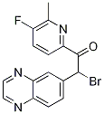 2-Bromo-1-(5-fluoro-6-methylpyridin-2-yl)-2-(quinoxalin-6-yl)ethanoneStructure,1132610-54-8Structure 2-Bromo-1-(5-fluoro-6-methylpyridin-2-yl)-2-(quinoxalin-6-yl)ethanone Structure,1132610-54-8Structure