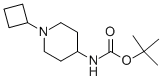 Tert-butyl (1-cyclobutylpiperidin-4-yl)carbamateStructure,1134330-42-9Structure Tert-butyl (1-cyclobutylpiperidin-4-yl)carbamate Structure,1134330-42-9Structure