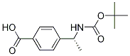 (R)-4-(1-boc-氨基-乙基)-苯甲酸結構式_1134776-30-9結構式