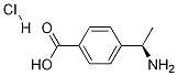 (R)-4-(1-氨基-乙基)-苯甲酸鹽酸鹽結(jié)構(gòu)式_1134776-39-8結(jié)構(gòu)式