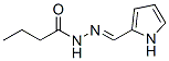 Butanoic acid, (1h-pyrrol-2-ylmethylene)hydrazide (9ci) Structure,113905-24-1Structure