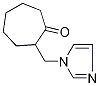 2-(1H-imidazol-1-ylmethyl)cycloheptanoneStructure,1142202-13-8Structure 2-(1H-imidazol-1-ylmethyl)cycloheptanone Structure,1142202-13-8Structure