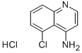 5-Chloro-quinolin-4-ylamine hydrochlorideStructure,114306-26-2Structure 5-Chloro-quinolin-4-ylamine hydrochloride Structure,114306-26-2Structure