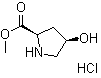 D-Proline, 4-hydroxy-, methyl ester, hydrochloride (1:1), (4R)-Structure,114676-59-4Structure D-Proline, 4-hydroxy-, methyl ester, hydrochloride (1:1), (4R)- Structure,114676-59-4Structure