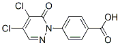 4-(4,5-Dichloro-6-oxopyridazin-1(6h)-yl)benzoic acidStructure,1147-64-4Structure 4-(4,5-Dichloro-6-oxopyridazin-1(6h)-yl)benzoic acid Structure,1147-64-4Structure