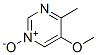 (9CI)-5-甲氧基-4-甲基嘧啶 1-氧化物結(jié)構(gòu)式_114969-54-9結(jié)構(gòu)式