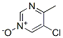 (9CI)-5-氯-4-甲基嘧啶 1-氧化物結(jié)構(gòu)式_114969-55-0結(jié)構(gòu)式