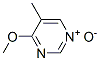 (9CI)-4-甲氧基-5-甲基嘧啶 1-氧化物結(jié)構(gòu)式_114969-58-3結(jié)構(gòu)式
