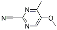 2-Pyrimidinecarbonitrile, 5-methoxy-4-methyl-(9ci)Structure,114969-78-7Structure 2-Pyrimidinecarbonitrile, 5-methoxy-4-methyl-(9ci) Structure,114969-78-7Structure