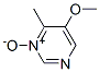 (9CI)-5-甲氧基-4-甲基嘧啶 3-氧化物結(jié)構(gòu)式_114969-98-1結(jié)構(gòu)式