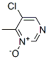 (9CI)-5-氯-4-甲基嘧啶 3-氧化物結(jié)構(gòu)式_114969-99-2結(jié)構(gòu)式