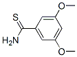 3,5-Dimethoxy-thiobenzamideStructure,114980-23-3Structure 3,5-Dimethoxy-thiobenzamide Structure,114980-23-3Structure