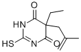 5-Ethyldihydro-5-(2-methylallyl)-2-thioxo-1h,5h-pyrimidine-4,6-dioneStructure,115-56-0Structure 5-Ethyldihydro-5-(2-methylallyl)-2-thioxo-1h,5h-pyrimidine-4,6-dione Structure,115-56-0Structure