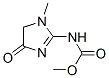 Carbamic acid, (4,5-dihydro-1-methyl-4-oxo-1h-imidazol-2-yl)-, methyl ester (9ci) Structure,115012-02-7Structure