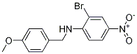 2-Bromo-n-(4-methoxybenzyl)-4-nitroanilineStructure,1150271-16-1Structure 2-Bromo-n-(4-methoxybenzyl)-4-nitroaniline Structure,1150271-16-1Structure