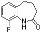 2H-1-Benzazepin-2-one, 9-fluoro-1,3,4,5-tetrahydro-Structure,1151397-80-6Structure 2H-1-Benzazepin-2-one, 9-fluoro-1,3,4,5-tetrahydro- Structure,1151397-80-6Structure