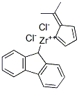 Iso-propylidene(cyclopentadienyl) (9-fluorenyl)-zirconium dichlorideStructure,115678-03-0Structure Iso-propylidene(cyclopentadienyl) (9-fluorenyl)-zirconium dichloride Structure,115678-03-0Structure