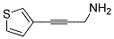 (9ci)-3-(3-噻吩)-2-丙炔-1-胺結構式_115955-68-5結構式