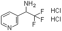 Alpha-(trifluoromethyl)-3-pyridinemethanaminehydrochloride Structure,1159825-86-1Structure