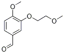 4-Methoxy-3-(2-methoxyethoxy)-benzaldehydeStructure,116168-89-9Structure 4-Methoxy-3-(2-methoxyethoxy)-benzaldehyde Structure,116168-89-9Structure
