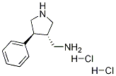 (Trans-4-phenylpyrrolidin-3-yl)methanamine dihydrochlorideStructure,116169-49-4Structure (Trans-4-phenylpyrrolidin-3-yl)methanamine dihydrochloride Structure,116169-49-4Structure