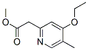 2-Pyridineaceticacid,4-ethoxy-5-methyl-,methylester(9ci)Structure,116419-06-8Structure 2-Pyridineaceticacid,4-ethoxy-5-methyl-,methylester(9ci) Structure,116419-06-8Structure