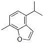 Benzofuran, 7-methyl-4-(1-methylethyl)-(9ci)Structure,116496-19-6Structure Benzofuran, 7-methyl-4-(1-methylethyl)-(9ci) Structure,116496-19-6Structure