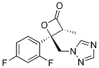 (3R,4r)-4-(2,4-difluorophenyl)-3-methyl-4-(1h-1,2,4-triazol-1-ylmethyl)-2-oxetanoneStructure,1165800-97-4Structure (3R,4r)-4-(2,4-difluorophenyl)-3-methyl-4-(1h-1,2,4-triazol-1-ylmethyl)-2-oxetanone Structure,1165800-97-4Structure