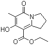 1,2,3,5-Tetrahydro-7-hydroxy-6-methyl-5-oxo-8-indolizinecarboxylic acid ethyl esterStructure,116993-42-1Structure 1,2,3,5-Tetrahydro-7-hydroxy-6-methyl-5-oxo-8-indolizinecarboxylic acid ethyl ester Structure,116993-42-1Structure