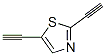 Thiazole, 2,5-diethynyl- (9ci)Structure,116998-07-3Structure Thiazole, 2,5-diethynyl- (9ci) Structure,116998-07-3Structure