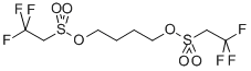 1,4-Butanediol bis(2,2,2-trifluoroethane sulphonate)Structure,117186-54-6Structure 1,4-Butanediol bis(2,2,2-trifluoroethane sulphonate) Structure,117186-54-6Structure