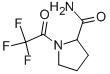 2-Pyrrolidinecarboxamide, 1-(trifluoroacetyl)-(9ci)Structure,117368-39-5Structure 2-Pyrrolidinecarboxamide, 1-(trifluoroacetyl)-(9ci) Structure,117368-39-5Structure