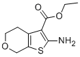 2-氨基-4,7-二氫-5H-噻吩并[2,3-c]吡喃-3-羧酸乙酯結(jié)構(gòu)式_117642-16-7結(jié)構(gòu)式