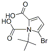 1H-Pyrrole-1,2-dicarboxylic acid, 5-bromo-, 1-(1,1-dimethylethyl) esterStructure,117657-41-7Structure 1H-Pyrrole-1,2-dicarboxylic acid, 5-bromo-, 1-(1,1-dimethylethyl) ester Structure,117657-41-7Structure