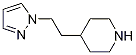 4-(2-Pyrazol-1-yl-ethyl)-piperidineStructure,1177351-89-1Structure 4-(2-Pyrazol-1-yl-ethyl)-piperidine Structure,1177351-89-1Structure