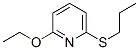 Pyridine, 2-ethoxy-6-(propylthio)-(9ci)Structure,117765-00-1Structure Pyridine, 2-ethoxy-6-(propylthio)-(9ci) Structure,117765-00-1Structure