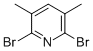 3,5-Dimethyl-2,6-dibromopyridine Structure,117846-58-9Structure